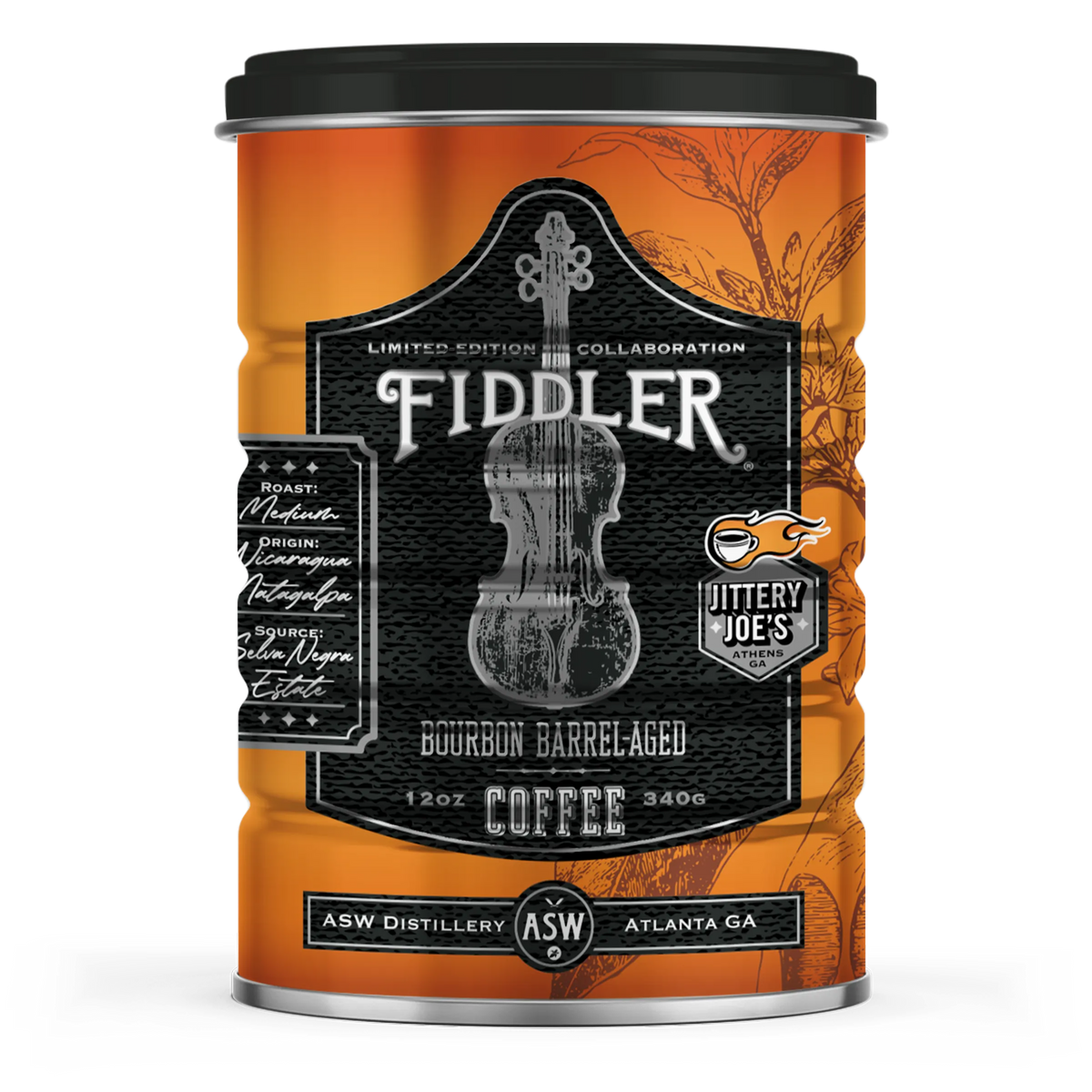 ASW Distillery Fiddler Bourbon Barrel-Aged Coffee
